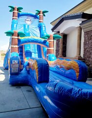 Bounce house with water slide in Mesa